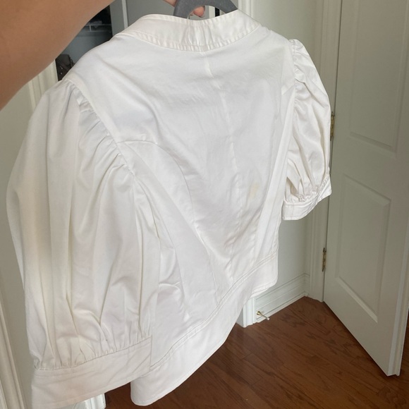 Staud White Top Size 2 - Picture 3 of 4